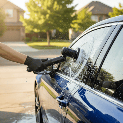 Electric Spin Scrubber - 7 Brush Heads and 1 Extendable Handle